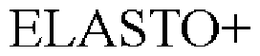 ELASTO+ trademark