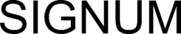SIGNUM trademark