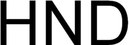 HND trademark