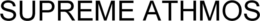 SUPREME ATHMOS trademark