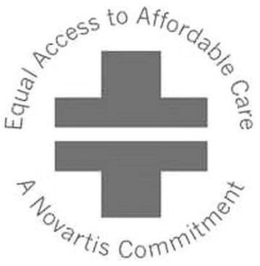 EQUAL ACCESS TO AFFORDABLE CARE A NOVARTIS COMMITMENT trademark