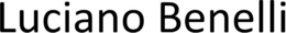 LUCIANO BENELLI trademark