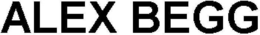 ALEX BEGG trademark