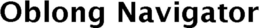 OBLONG NAVIGATOR trademark
