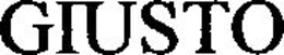 GIUSTO trademark