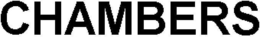 CHAMBERS trademark