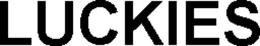 LUCKIES trademark