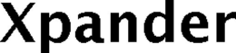 XPANDER trademark
