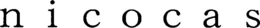 NICOCAS trademark