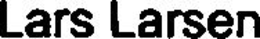 LARS LARSEN trademark