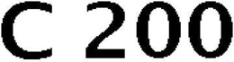 C 200 trademark