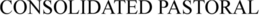 CONSOLIDATED PASTORAL trademark