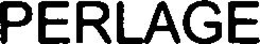 PERLAGE trademark