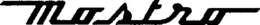 MOSTRO trademark
