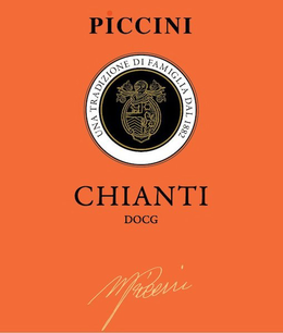 PICCINI UNA TRADIZIONE DI FAMIGLIA DAL 1882 CHIANTI DOCG trademark