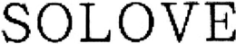 SOLOVE trademark