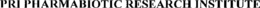 PRI PHARMABIOTIC RESEARCH INSTITUTE trademark