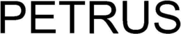 PETRUS trademark