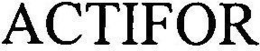 ACTIFOR trademark