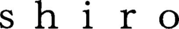 SHIRO trademark
