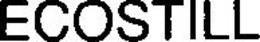 ECOSTILL trademark