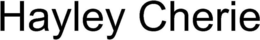 HAYLEY CHERIE trademark