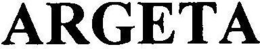 ARGETA trademark