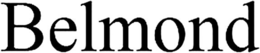 BELMOND trademark