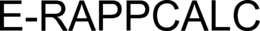E-RAPPCALC trademark