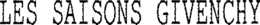 LES SAISONS GIVENCHY trademark