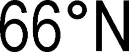 66°N trademark