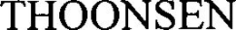 THOONSEN trademark