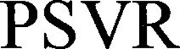 PSVR trademark