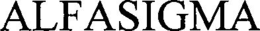 ALFASIGMA trademark
