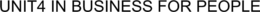 UNIT4 IN BUSINESS FOR PEOPLE trademark