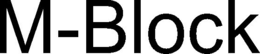 M-BLOCK trademark