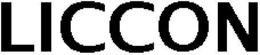 LICCON trademark