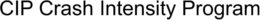 CIP CRASH INTENSITY PROGRAM trademark