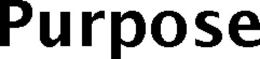 PURPOSE trademark