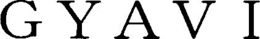 GYAVI trademark