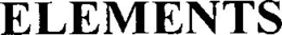 ELEMENTS trademark