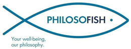 PHILOSOFISH YOUR WELL-BEING, OUR PHILOSOPHY. trademark