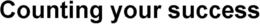 COUNTING YOUR SUCCESS trademark