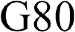 G80 trademark