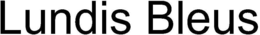 LUNDIS BLEUS trademark