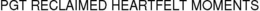 PGT RECLAIMED HEARTFELT MOMENTS trademark