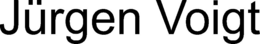 JÜRGEN VOIGT trademark