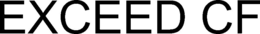 EXCEED CF trademark