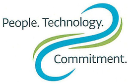 PEOPLE. TECHNOLOGY. COMMITMENT. trademark