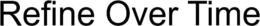 REFINE OVER TIME trademark
